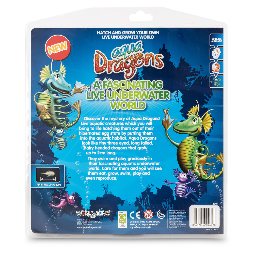 Book: A Fascinating Underwater World with Special Edition Aqua Dragons kit