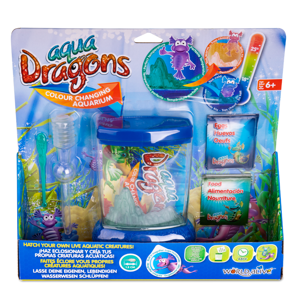 Pecera Aqua Dragons "Cambio de Color"
