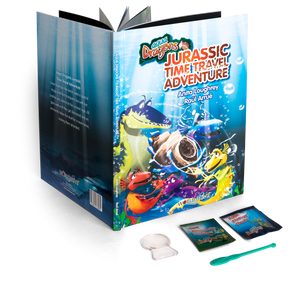 Libro + Kit Aqua Dragons Edición Especial: Viaje al Jurásico