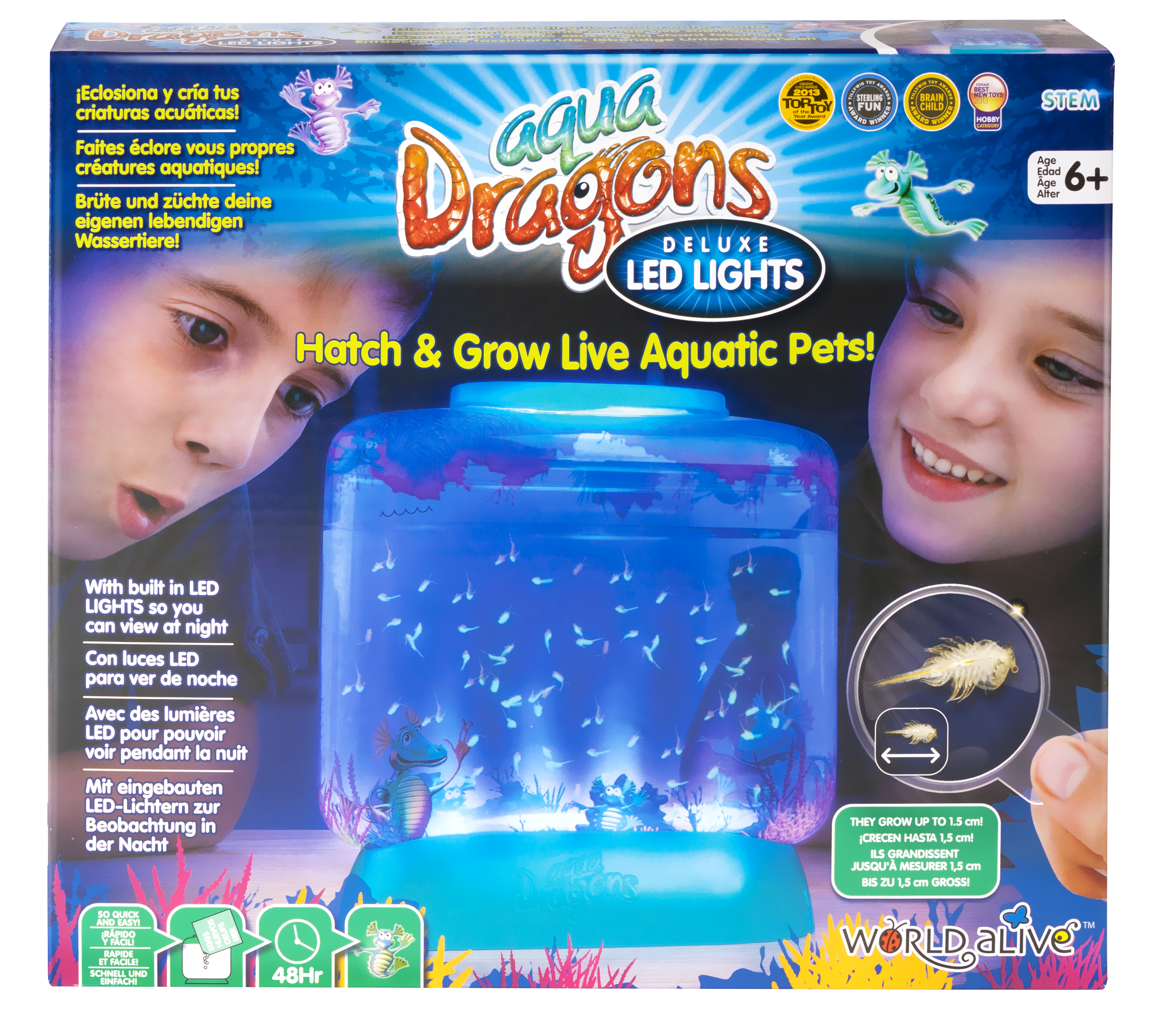 Aqua Dragons Habitat Deep Sea avec des lumières LED